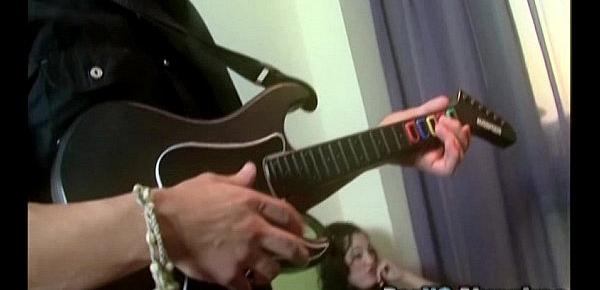  Sex playing guitar hero